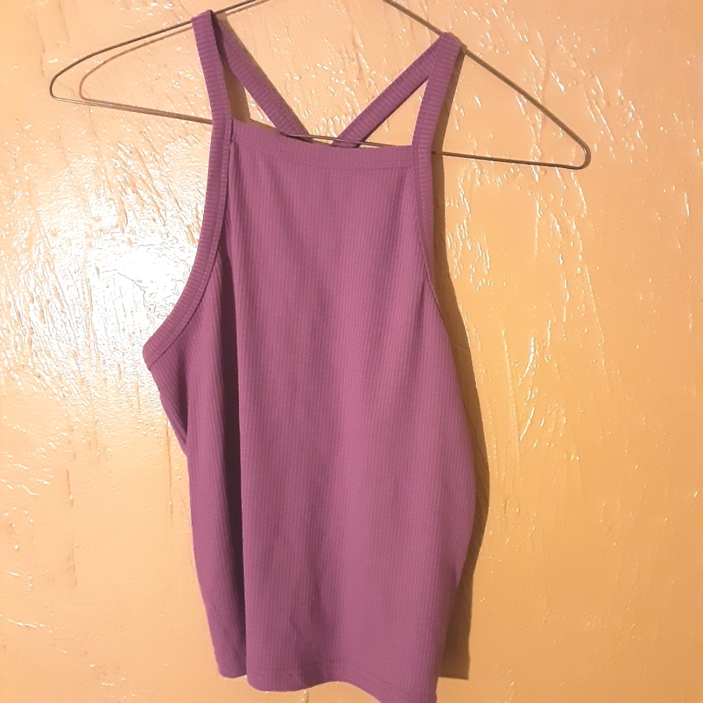 LA MIEL Purple Tank Top